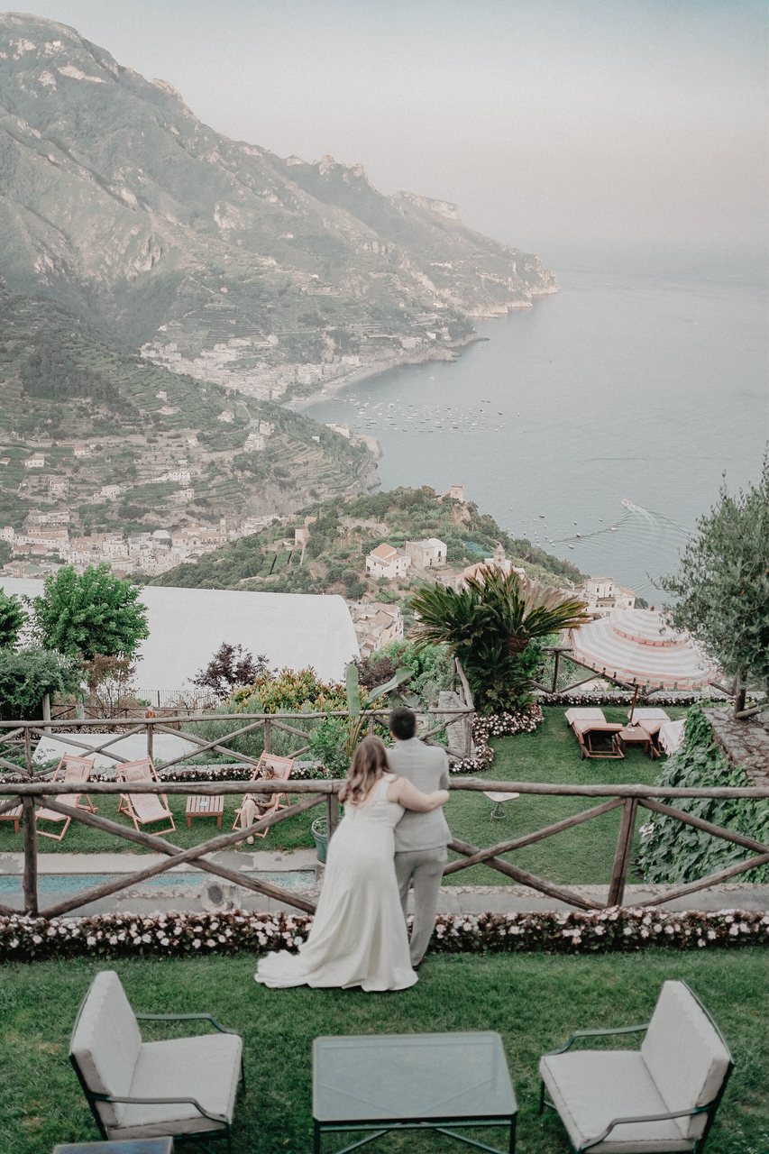 Amalfi Coast Bridal Portrait — Hand-Graded After Editing